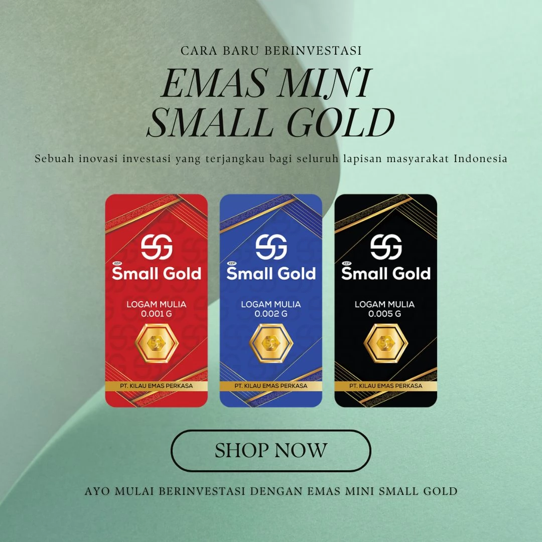 Pabrik Emas Mini Small Gold Kemurnian Terjamin dari Sumber Terpercaya dengan Diskon Spesial