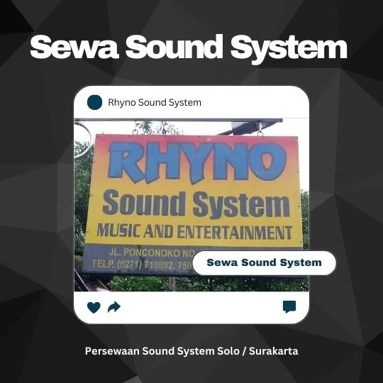 Sound System Terbaik untuk Kecamatan Banjarsari